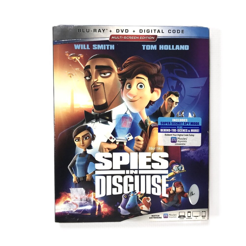Disney Spies In Disguise Blue-Ray DVD